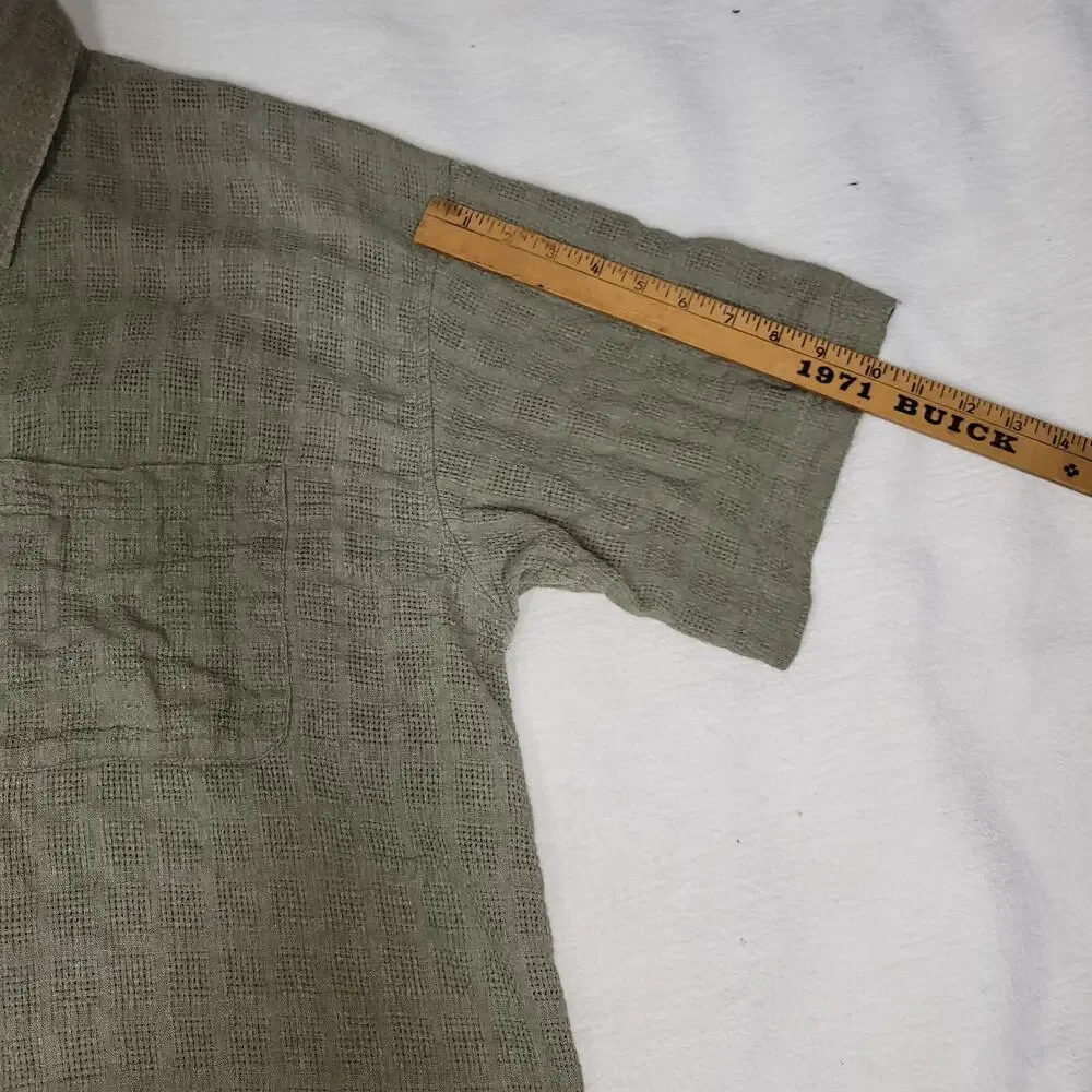 Jordan by Claudio Nucci Shirt Size XXL Button Down Short Sleeve Cooling Comfort